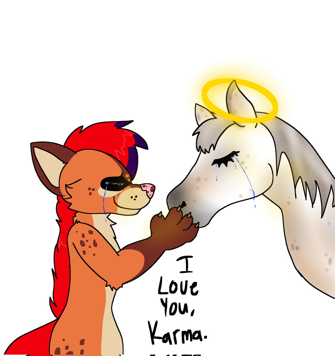 I'm gonna miss the hell out of you, babygirl.