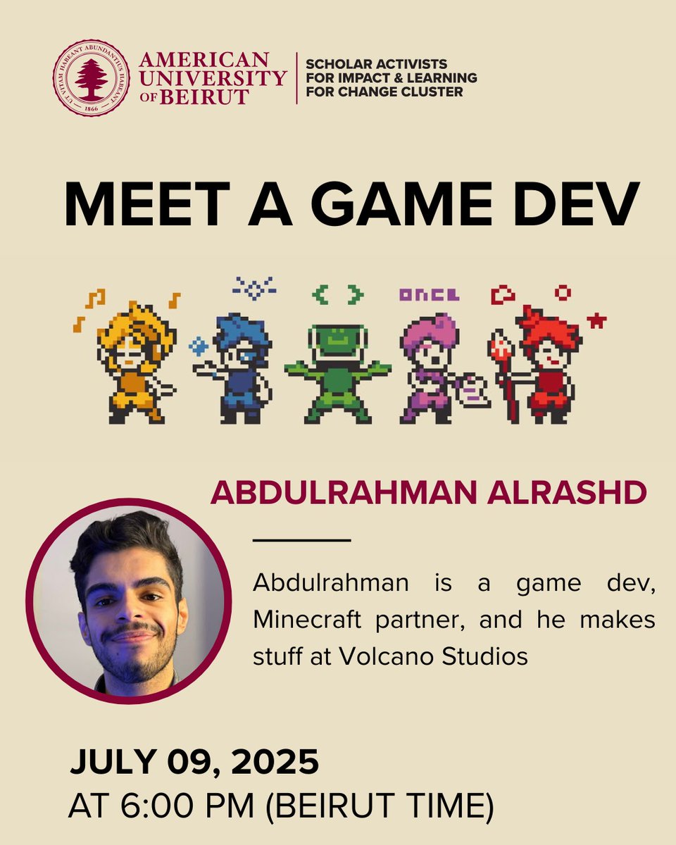 Gaming Academy (@gamedevsmena) on Twitter photo Today's session will be with <a href="/oSpace202/">Abdulrahman ¨̮ ➡️ Wishlist UP WITH DOZNIK! 🧳⚔</a> to discuss creating mods as a pathway into game development and how Minecraft has helped pave the path for the development of his current game, Up with Doznik! Today's session will be with <a href="/oSpace202/">Abdulrahman ¨̮ ➡️ Wishlist UP WITH DOZNIK! 🧳⚔</a> to discuss creating mods as a pathway into game development and how Minecraft has helped pave the path for the development of his current game, Up with Doznik!