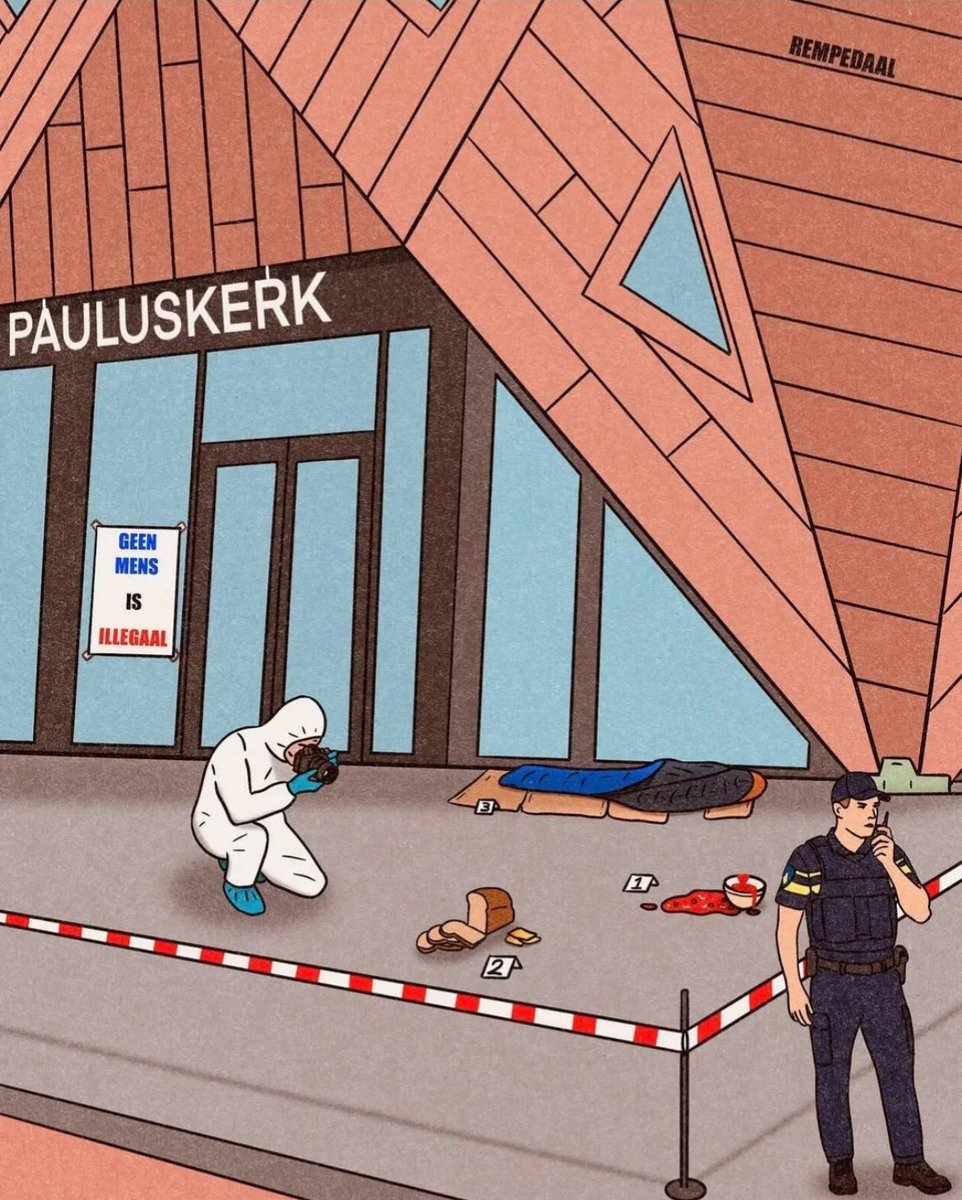 Vandaag weer vet veel criminele dingen gedaan in het huis van God.

Voeten verbonden.
Pijnklachten geanalyseerd.
Verhoogde bloeddrukken gekalmeerd.
Ongedocumenteerde kinderen een snoepje gegeven.
Hun moeders wat vertrouwen.

Liefde gegeven.