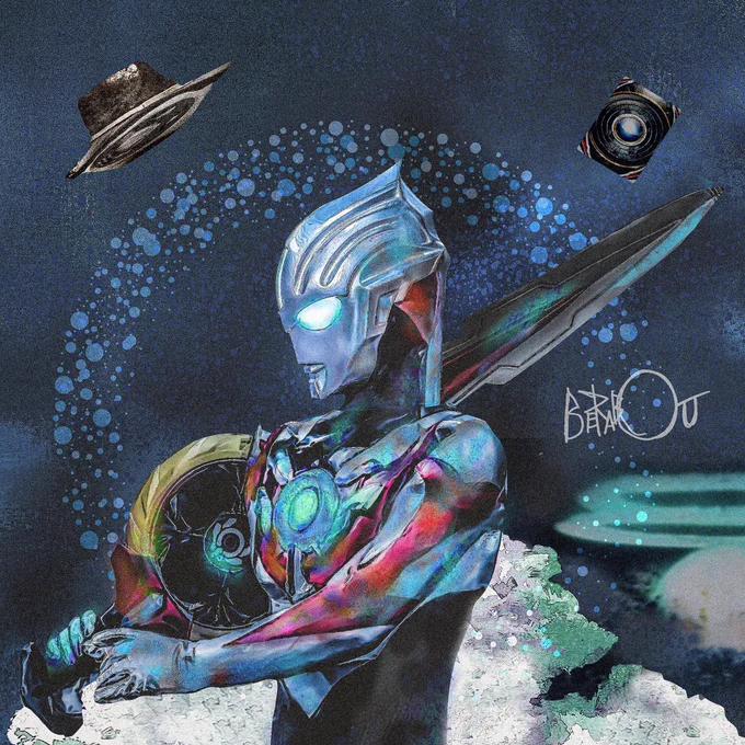 え!?オーブ9年前!? 来年10周年!?はやすぎる… #ウルトラマンオーブ9周年 #ウルトラマンオーブ
