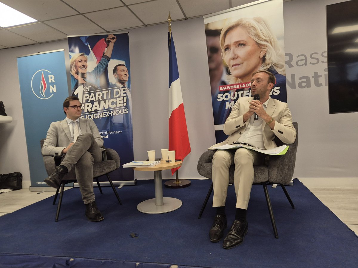 Rémy Durrieu de Madron (@re_ddm) on Twitter photo Le <a href="/RNational_off75/">Rassemblement National Paris</a> a organisé ce mardi un colloque sur le système de santé français et les propositions du <a href="/RNational_off/">Rassemblement National</a> dessus. Colloque animé brillamment par <a href="/guillaumefl59/">Guillaume Florquin Ⓜ️</a> et <a href="/BisiauxAchille/">Achille BISIAUX • délégué départemental du RN51</a>.
Prés de 80 personnes pour l'événement de fin d'année du RN #Paris. Le <a href="/RNational_off75/">Rassemblement National Paris</a> a organisé ce mardi un colloque sur le système de santé français et les propositions du <a href="/RNational_off/">Rassemblement National</a> dessus. Colloque animé brillamment par <a href="/guillaumefl59/">Guillaume Florquin Ⓜ️</a> et <a href="/BisiauxAchille/">Achille BISIAUX • délégué départemental du RN51</a>.
Prés de 80 personnes pour l'événement de fin d'année du RN #Paris.