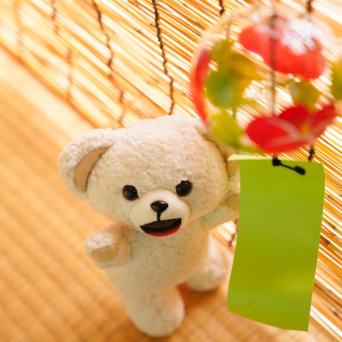 fafa_bear's tweet image. なつまっさかり☆
ふうりんにいやされる～♪