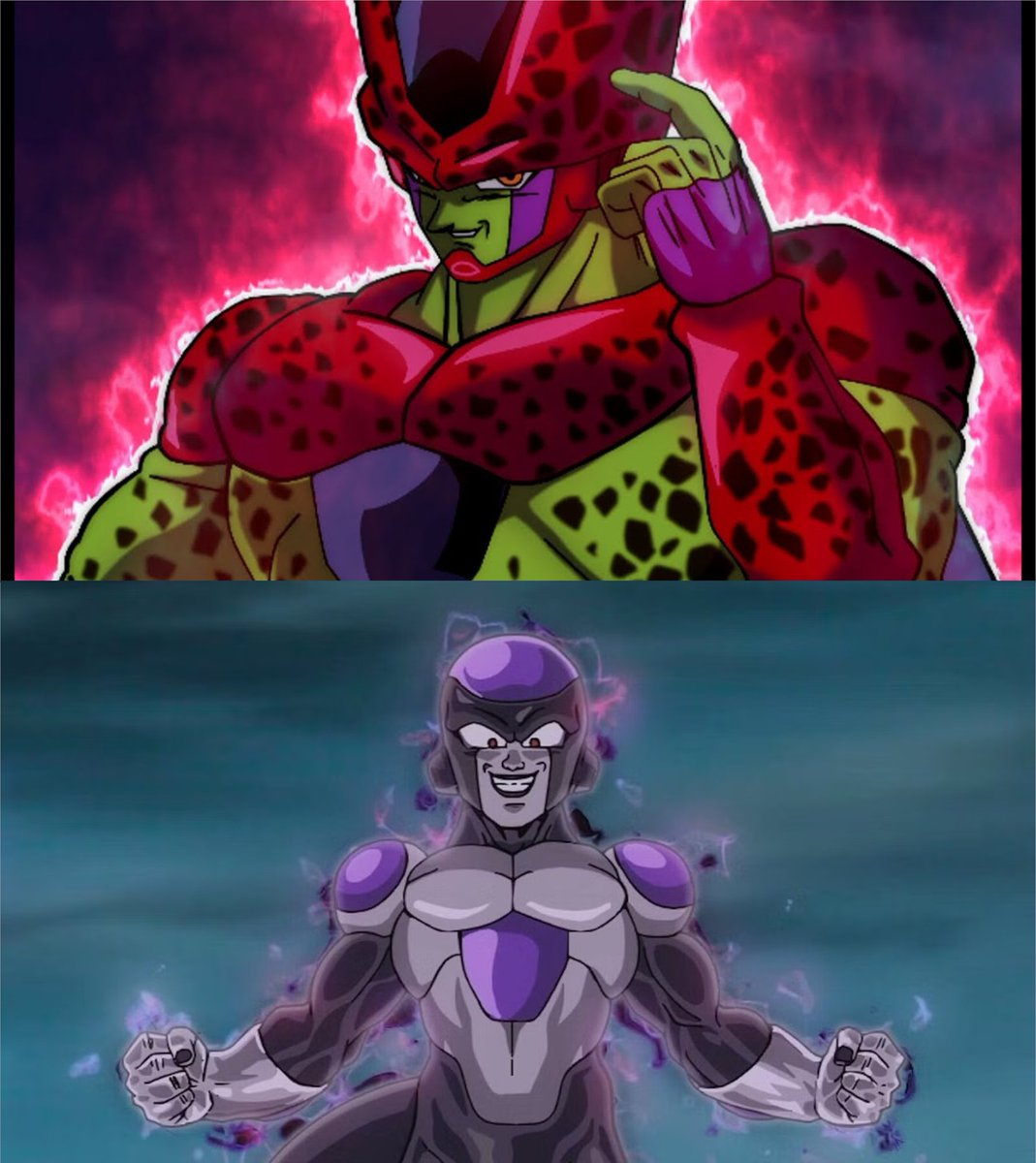 KinyoboTV's tweet photo. @DB_official_jp @TOYOTARO_Vjump @V_Jump セルマックスが再び立ち上がり、パーフェクトセルマックスとなってフリーザの新たな味方となることを願っています。 https://t.co/1e2sb8Igb1