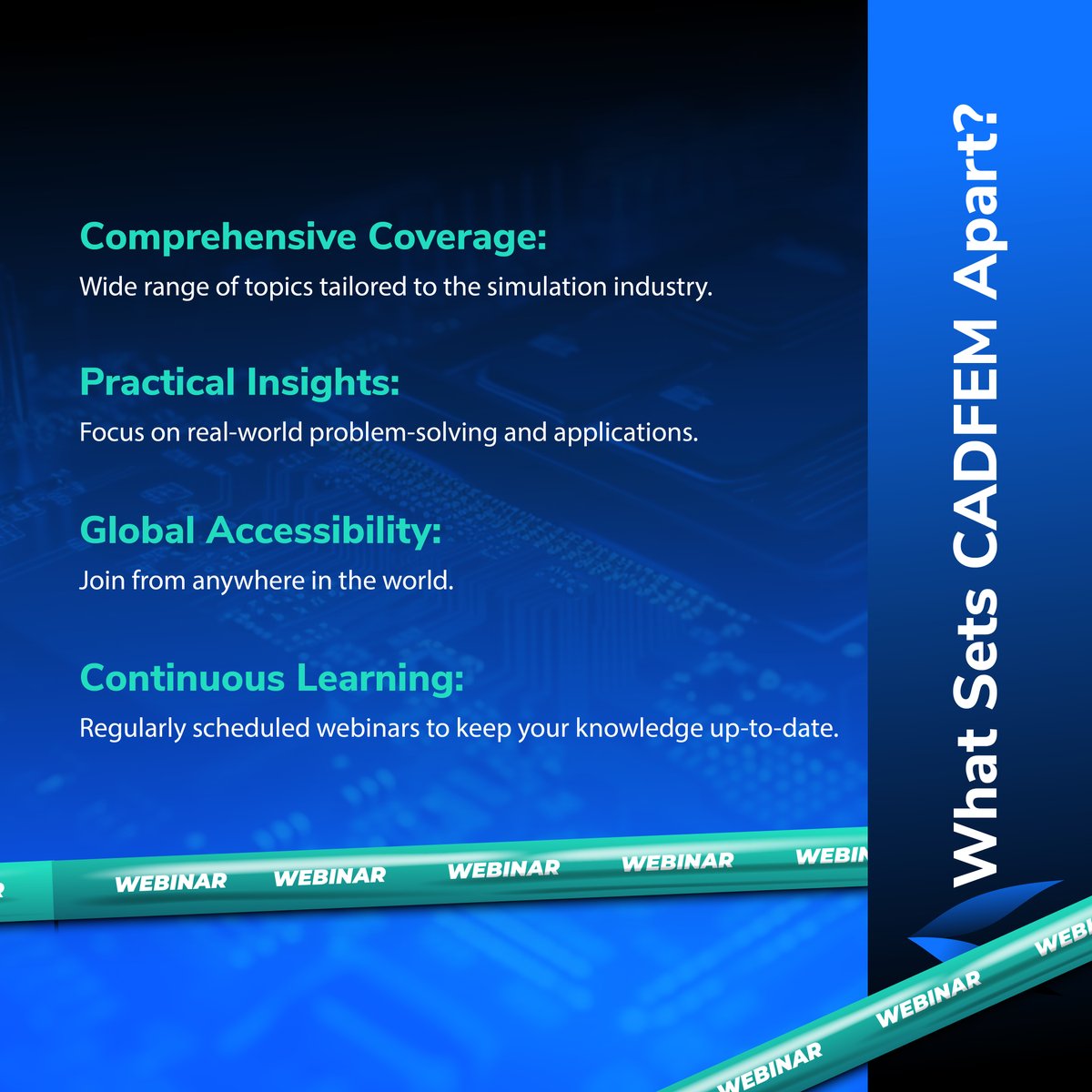 cadfem_in's tweet image. 📅 Join the CADFEM learning community—because continuous learning never stops.

🔗 Register Now - zurl.co/Gzugl

#EngineeringEvents #FEA #Simulation #Ansys #EngineeringInnovation #TechWebinars #CAE #DigitalEngineering #UpcomingEvents