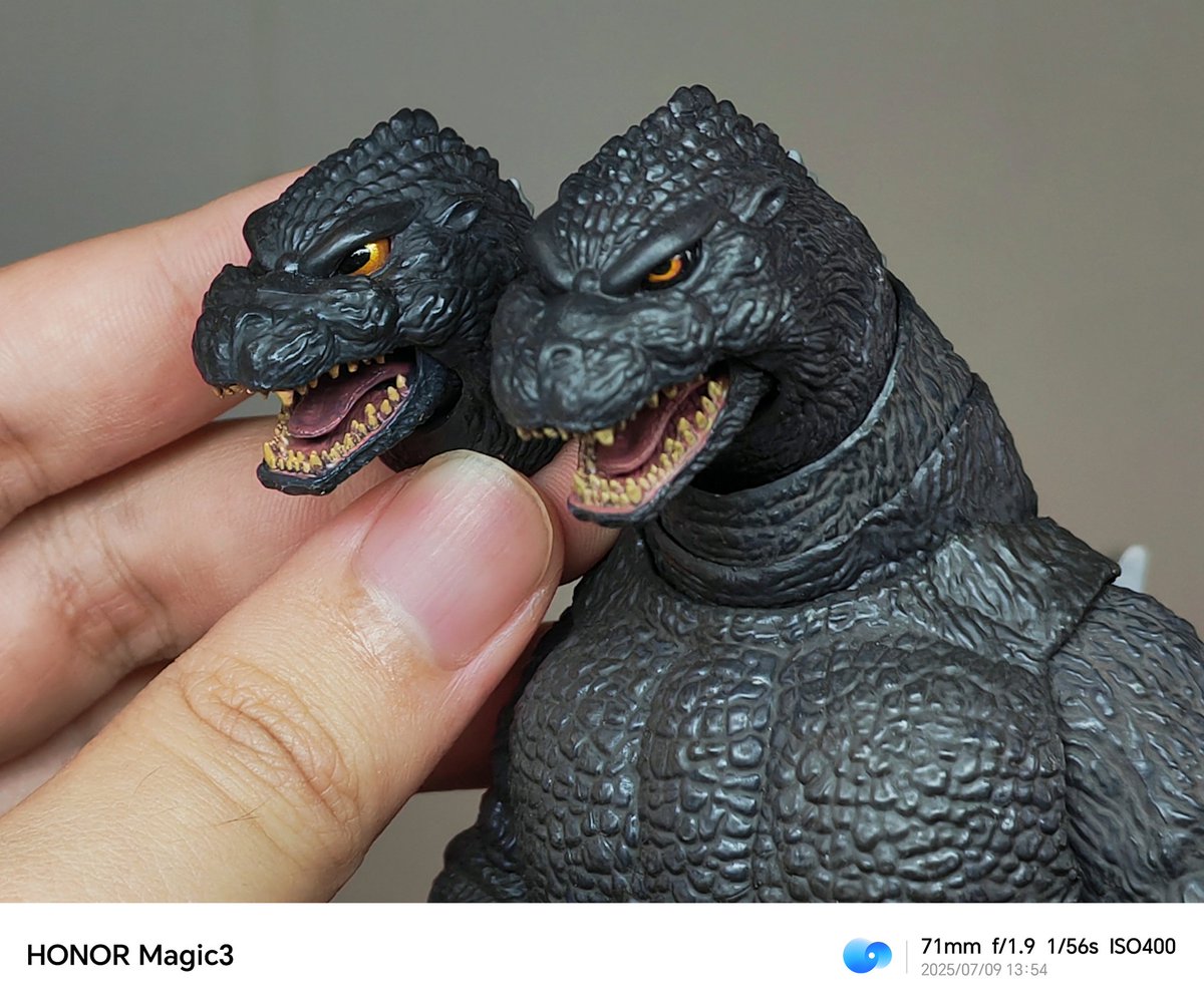 JerryYan4123's tweet image. HIYA Godzilla(1991) Hokkaido battle Ver.
New head / upgraded head carving
#hiya #HIYATOYS #Godzilla #Godzillafigures #Toho #hiyatoysgodzilla #hiya #Godzilla #Godzillafigures #ゴジラ #Godzilla1991