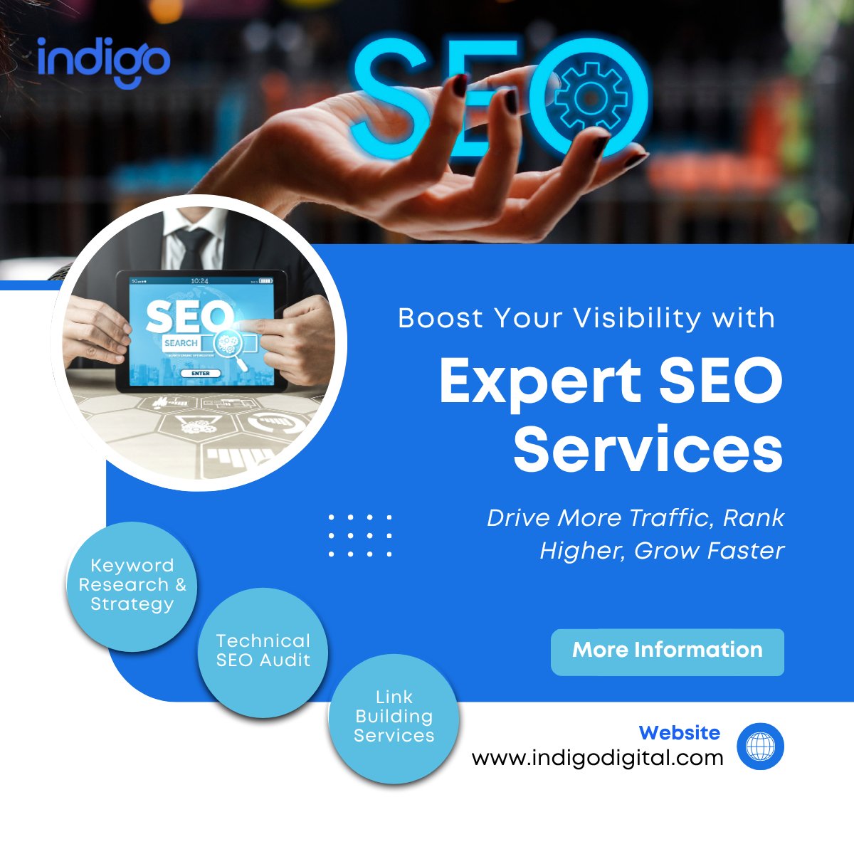 IndigoLocal's tweet image. Boost your website rankings with optimised anchor text! 🏆 Our latest blog reveals how to make anchor text SEO-friendly, types to use, and pitfalls to avoid. 

🔗 Level up your SEO: 1l.ink/8GLJG8G

#IndigoDigital #SEOtips #AnchorText #SEOSuccess #DigitalMarketing