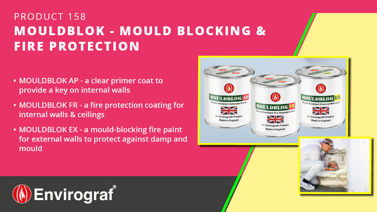 #Mouldblok Fire Resistant Coating that also keeps spaces mould free! Fire safety assurance, Mould &amp; mildew prevention, Easy application, Long-lasting durability, Eco-friendly, Aesthetic versatility.
tinyurl.com/yufjed7c  #FireSafety #Mouldblok