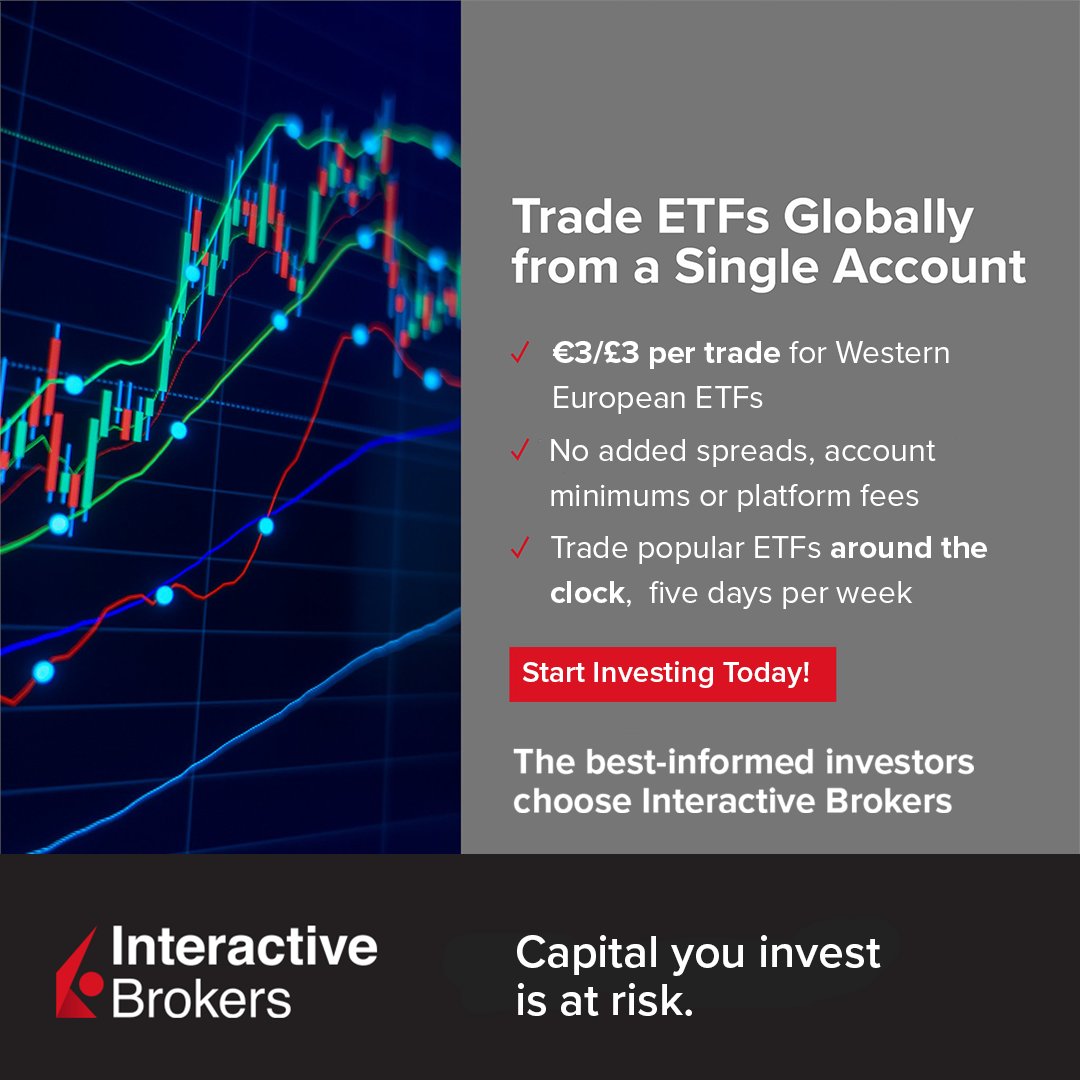 Trade #ETFs globally from a single account with #IBKR. 

Low commissions €3/£3 per trade for Western European ETFs with no added spreads, account minimums or platform fees: interactivebrokers.eu/mkt/rd.php?src…

Capital you invest is at risk.
#IBKR #ETF #ad