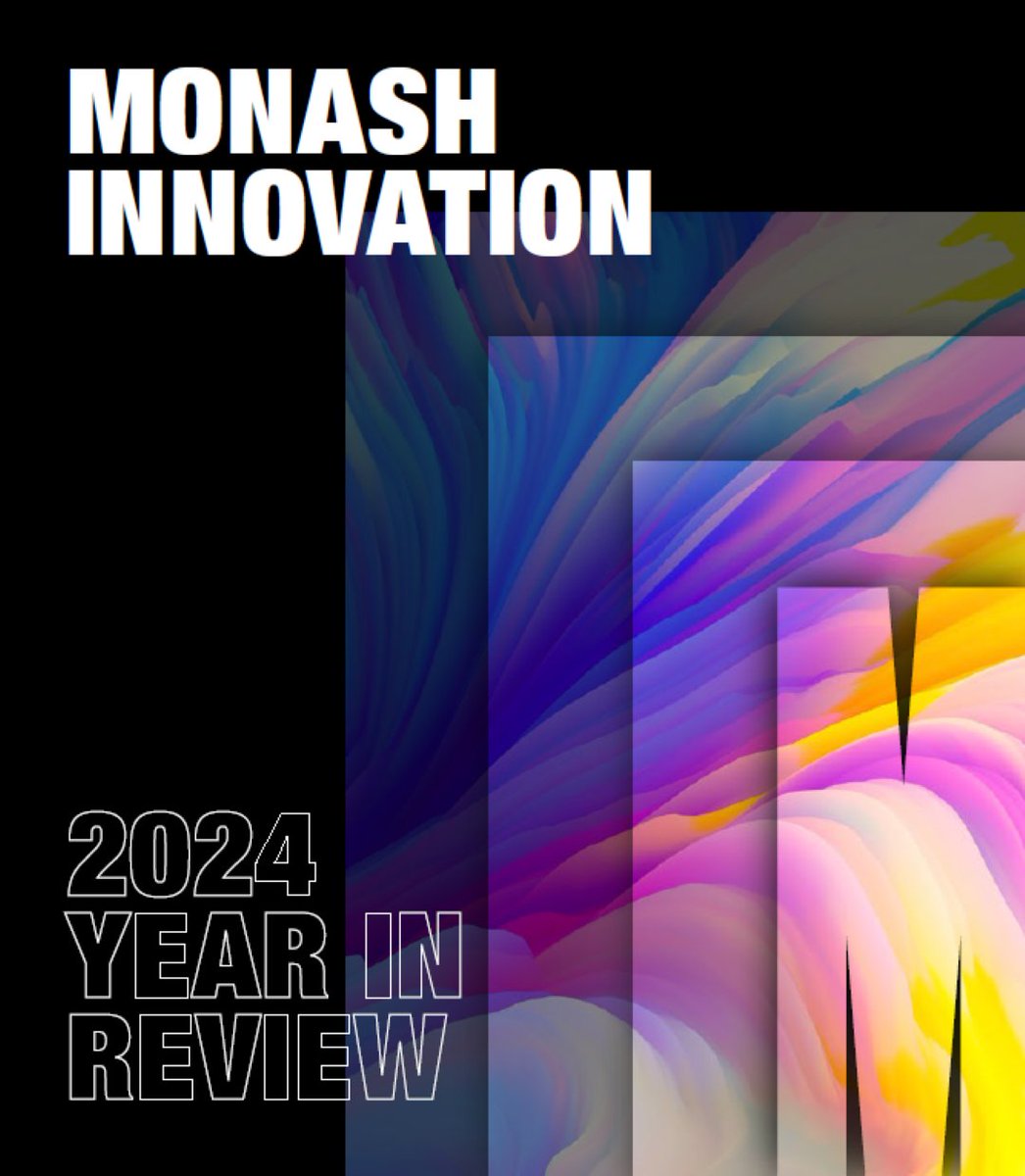 MonashUni's tweet image. Monash Innovation’s 2024 Year in Review highlights a thriving ecosystem of research commercialisation, entrepreneurship and global impact – with the University at its centre: mona.sh/aTAV50WmKH3  

#MonashInnovation #MonashEnterprise