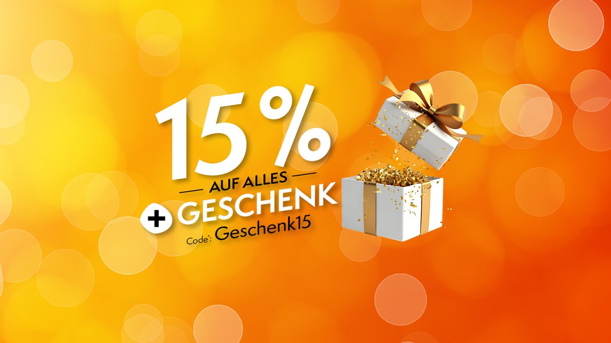 ascopharm's tweet image. 🚨15 % #Rabatt + ein #Geschenk?!🚨

15 % Rabatt und wenn dein Warenkorb über 29€ liegt noch ein Geschenk🎁

Einfach den #Rabattcode im Checkout benutzen und 15 % sparen!

Rabattcode: Geschenk15

Zum Shop: bit.ly/sGeschenk15

#Healthy #Gesundheit