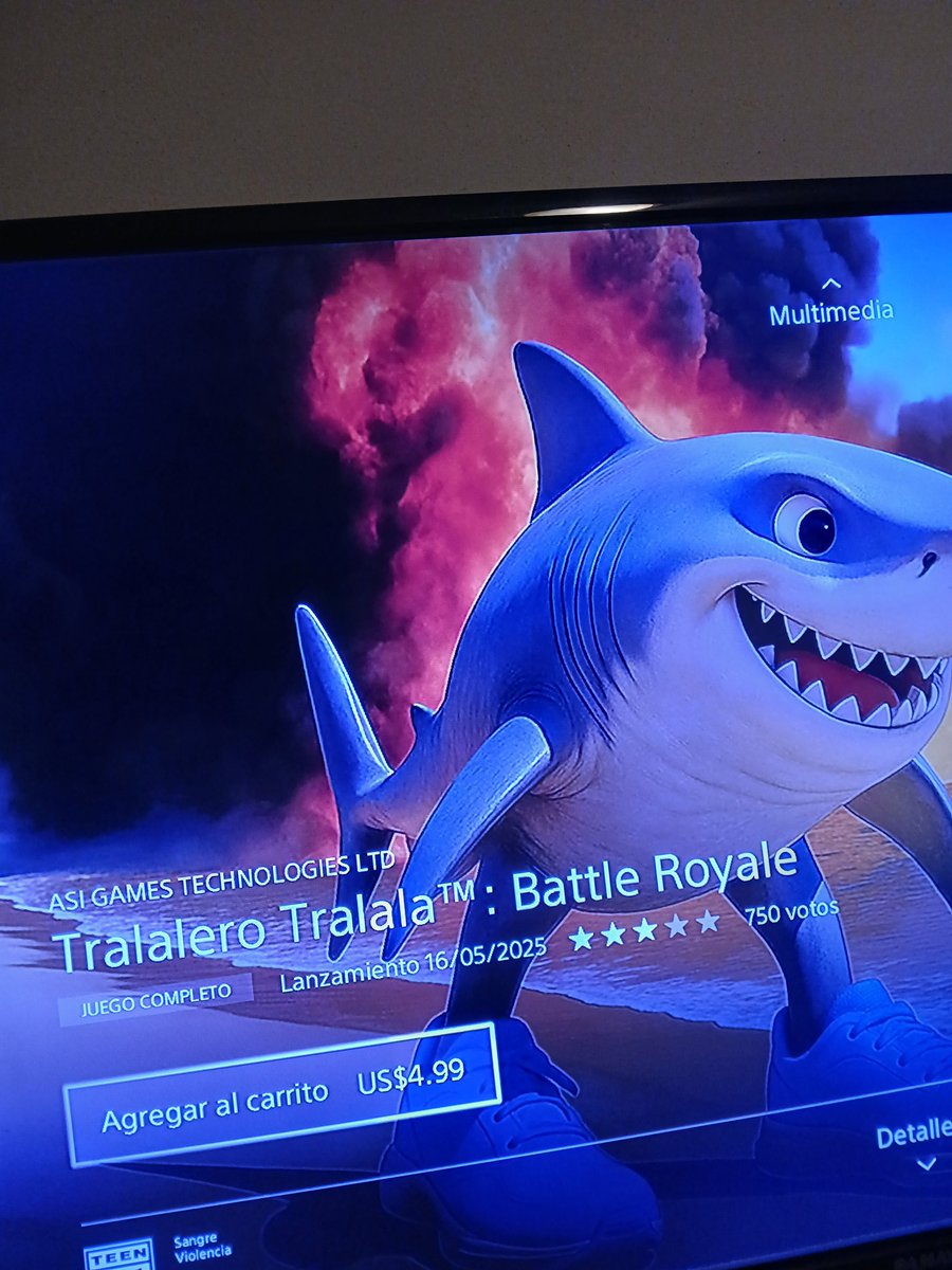 Mashei88's tweet photo. Estas vacaciones esta como para viciar un tralalero tralala battle royale a solo 5 dolares https://t.co/cicOH3rJdH