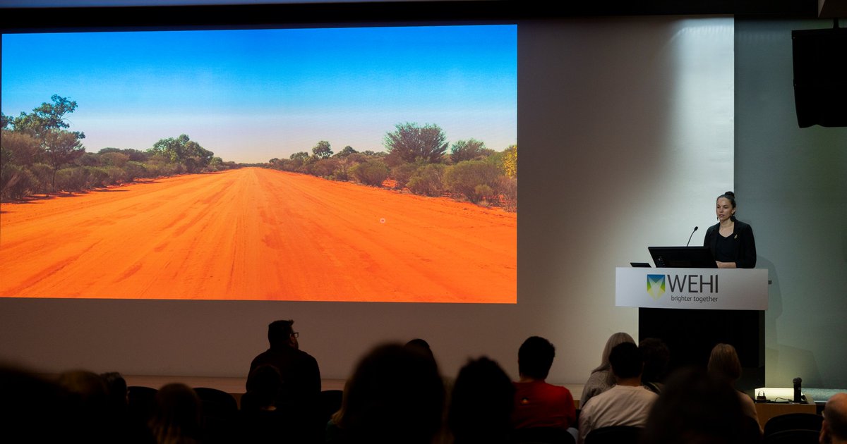 WEHI_research's tweet image. As part of #NAIDOCWEEK2025, WEHI welcomed guest speaker Dr Jessica O’Brien, Aboriginal cardiologist & researcher, who shared how First Nations knowledge can strengthen biomedical research & community health.
Thank you Dr O’Brien for sharing your knowledge with us.