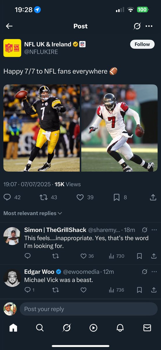 This is your daily reminder that the people who run <a href="/NFLUKIRE/">NFL UK & Ireland</a> are a bunch of scumbags. 

This is not the belter tweet by the way you have until 7.07pm to apologise tick tock