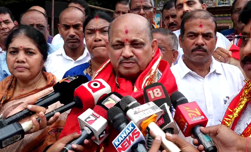 ArgusNews_in's tweet photo. #Bhubaneswar: Appointment of Chairpersons of Boards and Corporations run by Odisha Government soon. Two meetings already held and list prepared. After some discussions, appointments will be made, says BJP State president Manmohan Samal
#StateBoards #Corporation #ChairpersonAppointment #manmohansamal
