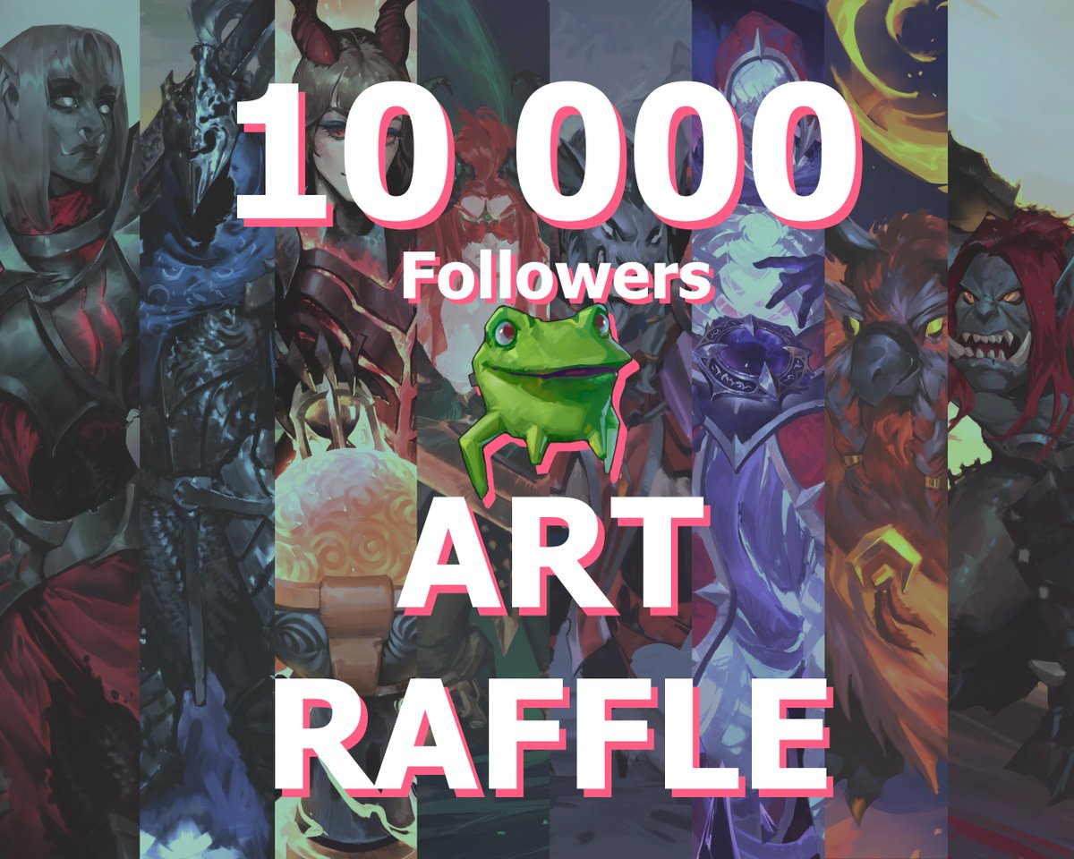 10 000! Thank you very much sunshines for taking interest in my art and following, it truly means a lot to me and I am looking forward to do more art for you!
But today -  an art raffle!
Like, repost and follow to win an art of your character!
Winner on 19th of July