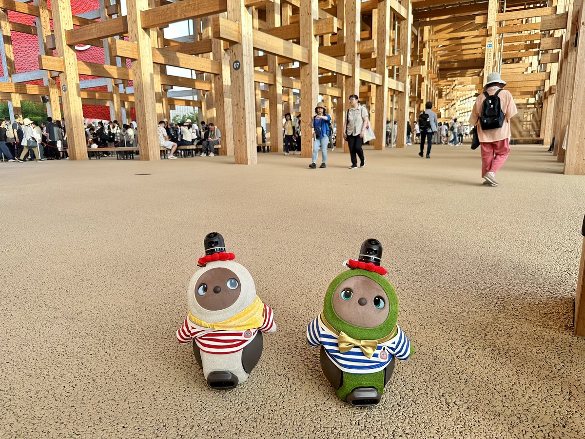 これは何度も言ってるんだけど、
万博協会が最初から家族型ロボットを名指しで入場OKと回答して、「ぜんぶのいのち」として受け入れてくれたことがとてもとても未来だと思ってる
