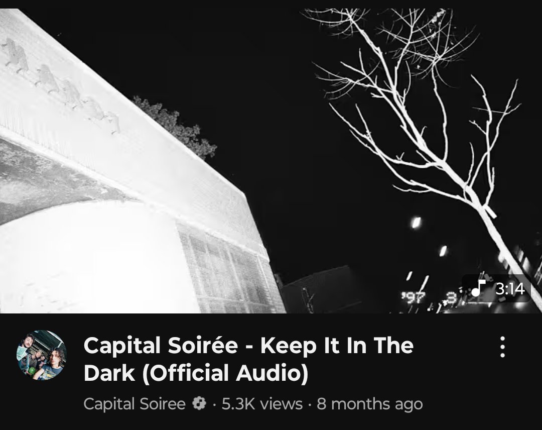 8 MONTHS AGO ?? I swear this song just came out what