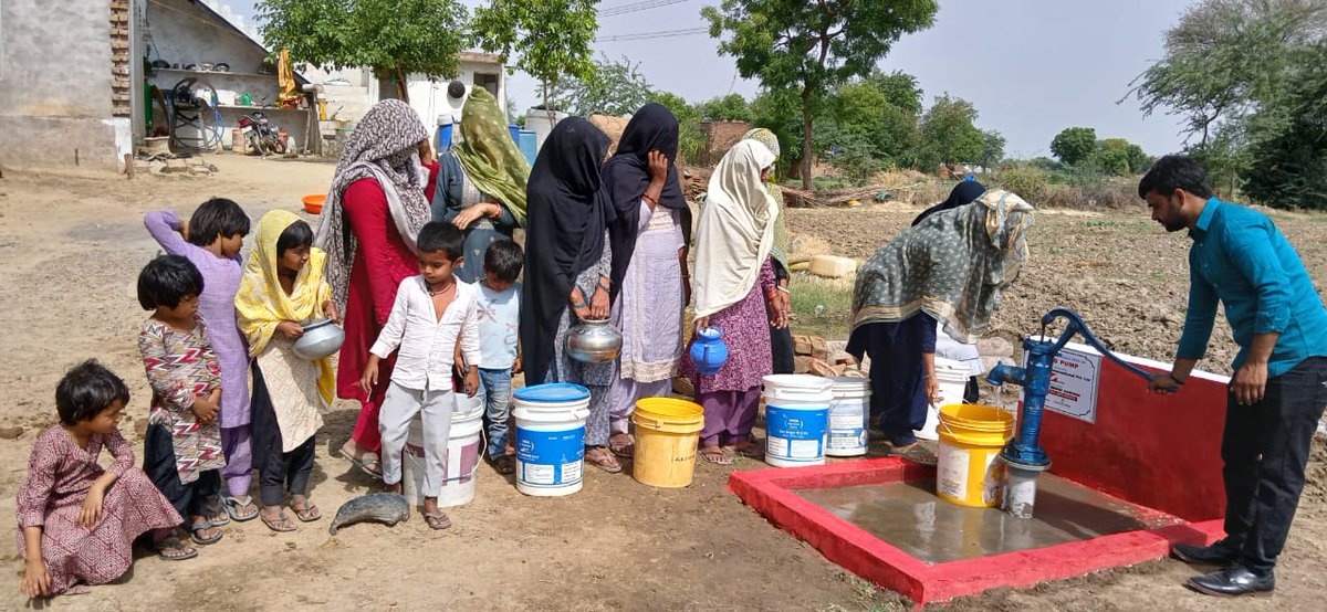 HWT has recently installed 10 hand pumps across different locations in Haryana, ensuring access to clean drinking water and bringing much-needed relief from water scarcity to local communities.