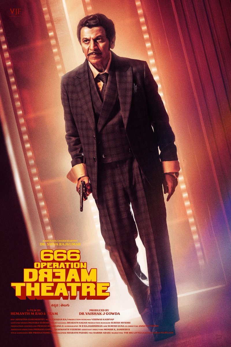 DrShivaRajkumar (@nimmashivanna) on Twitter photo Presenting My Look from #666OperationDreamTheatre
<a href="/Dhananjayaka/">Dhananjaya</a> <a href="/hemanthrao11/">Hemanth M Rao</a> <a href="/Vaishak_J_Films/">Vaishak J Films</a> <a href="/charanrajmr2701/">Charan Raj</a> <a href="/AdvaithaAmbara/">Advaitha Gurumurthy</a> #VishwasKashyap <a href="/The_BigLittle/">𝐓𝐡𝐞 𝐁𝐢𝐠 𝐋𝐢𝐭𝐭𝐥𝐞</a> @PROharisarasu
#666ODT Presenting My Look from #666OperationDreamTheatre
<a href="/Dhananjayaka/">Dhananjaya</a> <a href="/hemanthrao11/">Hemanth M Rao</a> <a href="/Vaishak_J_Films/">Vaishak J Films</a> <a href="/charanrajmr2701/">Charan Raj</a> <a href="/AdvaithaAmbara/">Advaitha Gurumurthy</a> #VishwasKashyap <a href="/The_BigLittle/">𝐓𝐡𝐞 𝐁𝐢𝐠 𝐋𝐢𝐭𝐭𝐥𝐞</a> @PROharisarasu
#666ODT
