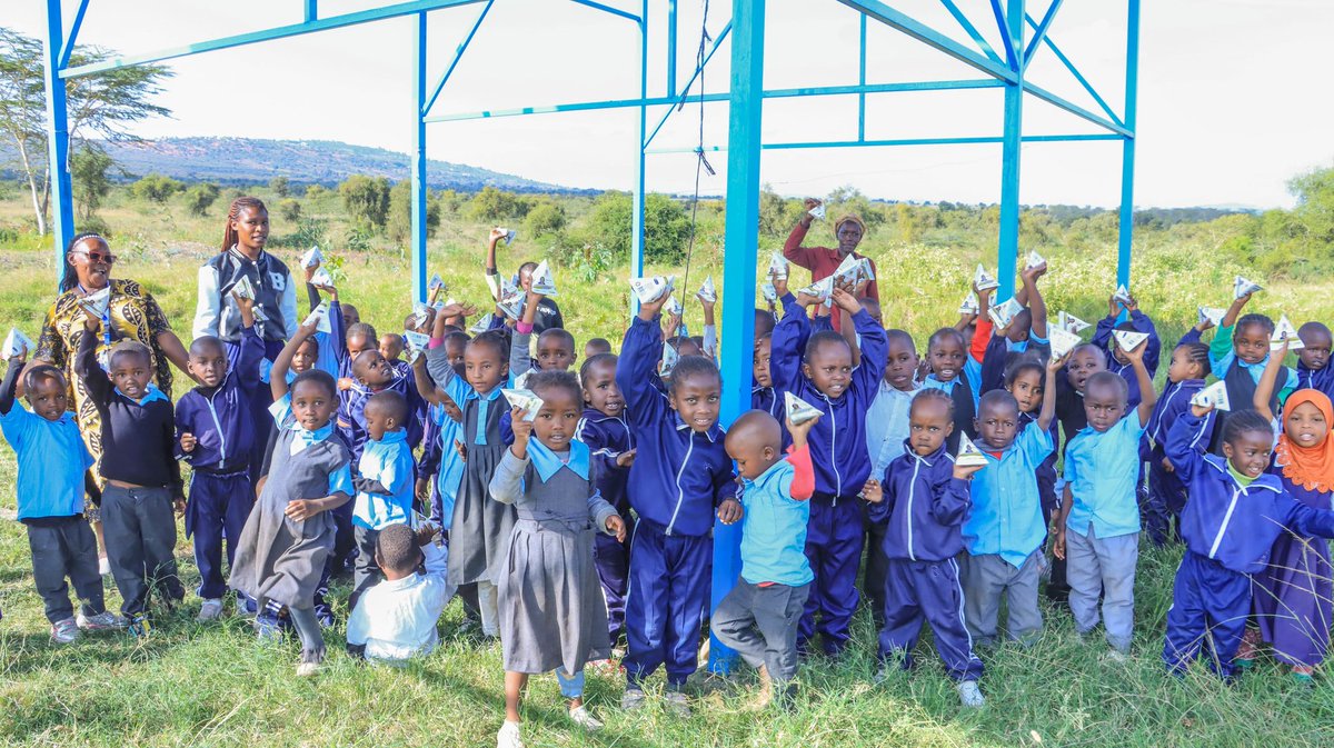 Wavinya_Ndeti's tweet photo. Since introducing the Milk Program in our ECDE centers, we have witnessed a significant increase in enrollment. This initiative underscores my administration’s commitment to strengthening the agricultural sector while enhancing the health and educational well-being of our young learners.