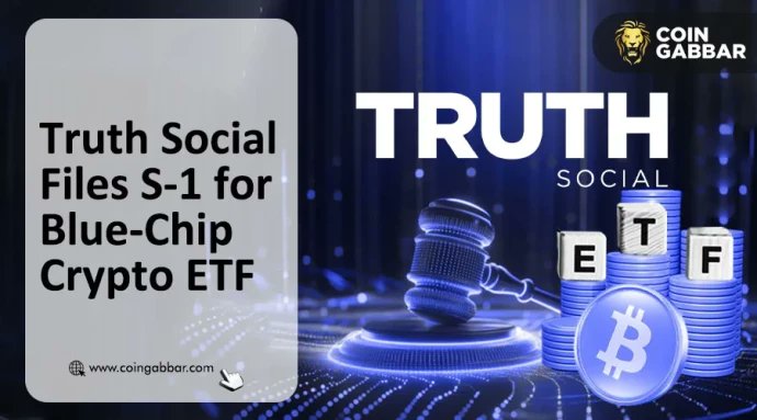 coin_gabbar_'s tweet photo. Truth Social Crypto ETF S-1 Filing Lists BTC and Altcoins
๐Read more: https://t.co/zcmpuWQwhX
#TruthSocialETF #CryptoETF #BitcoinETF #EthereumETF #SOL #XRP #CRO #CryptoNews #DonaldTrump #BlueChipCrypto #CryptoAdoption #SECfiling #ETFApproval #CryptoInvesting #CoinGabbar https://t.co/WTM1fivy68