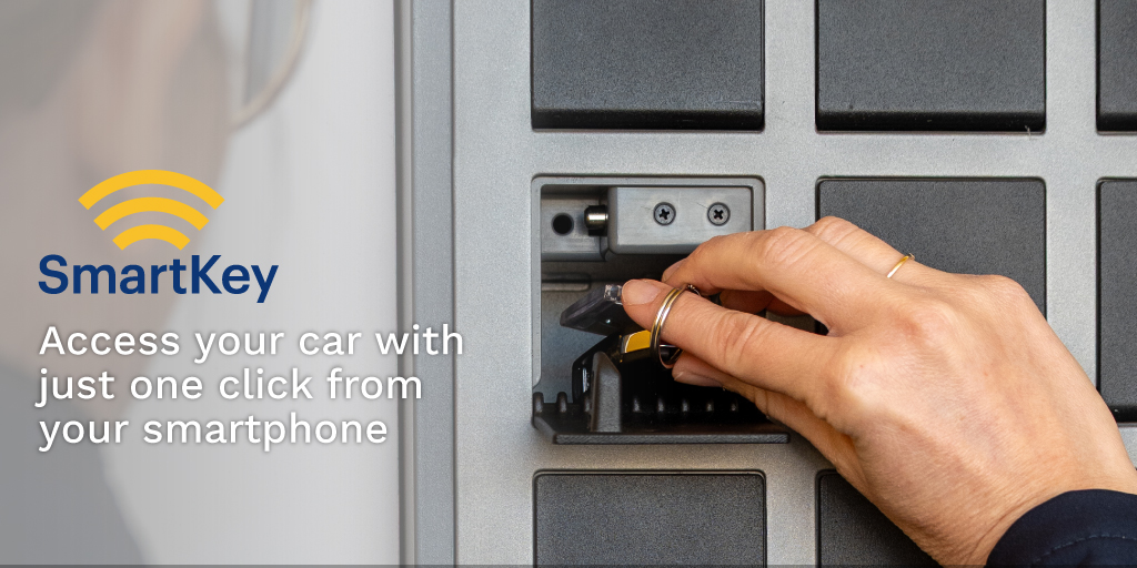🚘 Did you know you can pick up your rental car without going to the counter?
With SmartKey, you unlock it directly from your phone.
📲 Fast, convenient, and no waiting.