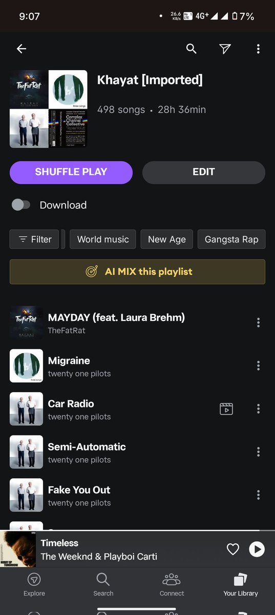 nerdykhayat's tweet photo. @AnghamiCare @anghami @AnghamiTech where do i find that option? https://t.co/7VEYM4BKrw