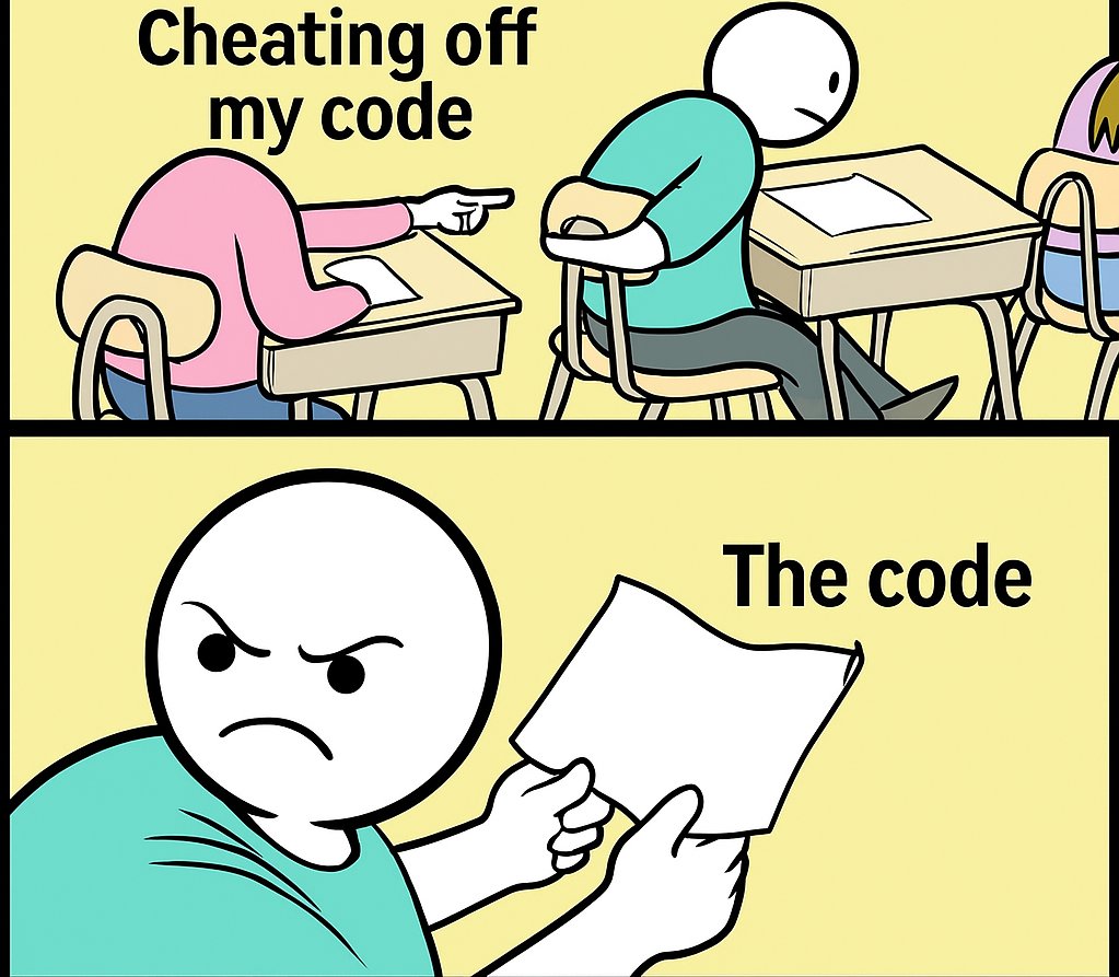 Electronthemes's tweet photo. When You Ask for Help and Get This…

You ask a senior dev for help.
They pass you code.
You open it.
It’s just… Stack Overflow copy-paste from 2012 😩
Relatable? Every. Single. Time.

#DeveloperStruggles #CodingMemes #StackOverflowFails #WebDevLife #ProgrammerHumor #TechComedy https://t.co/D6hdf5kahl