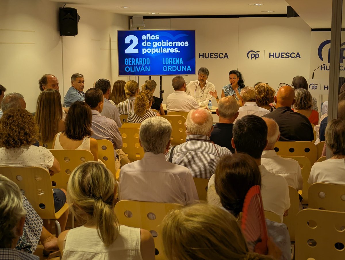 LORENA ORDUNA (@lorena_ordunap) on Twitter photo Ayer explicamos ante afiliados y simpatizantes los dos años de Gobierno municipal en el <a href="/pp_huesca/">Partido Popular de Huesca</a> con la presencia de nuestro presidente provincial Gerardo Olivan. Ayer explicamos ante afiliados y simpatizantes los dos años de Gobierno municipal en el <a href="/pp_huesca/">Partido Popular de Huesca</a> con la presencia de nuestro presidente provincial Gerardo Olivan.