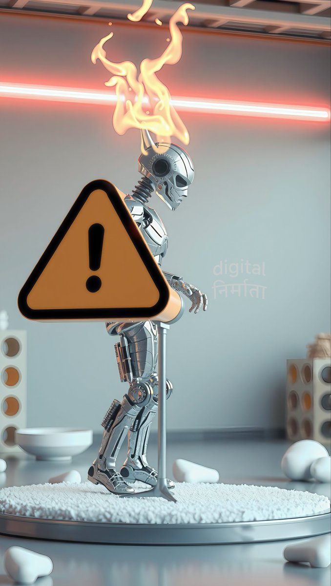 digital__creat's tweet image. #RobotRevolution #AIAlert #FutureTech 🤖🔥 #Innovation #TechHindi #ViralPost681 #MustWatch2025