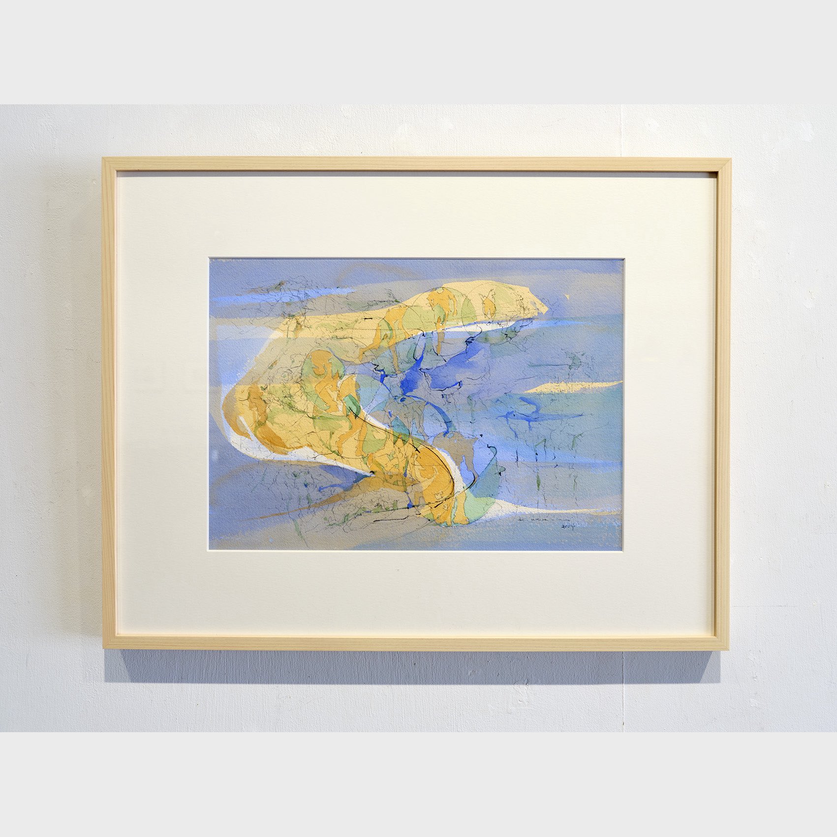 宇佐美圭司、1964-7、希少画集画、新品額装付、状態良好 artspace & café on X: 