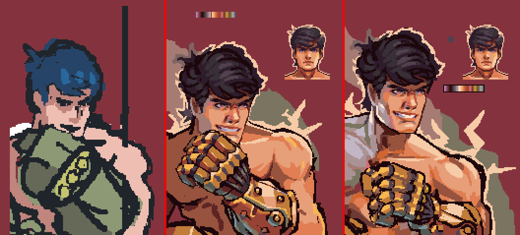 BrendanVV's tweet image. Created the Character &quot;Golden Boy&quot; for a Collab #pixelart
