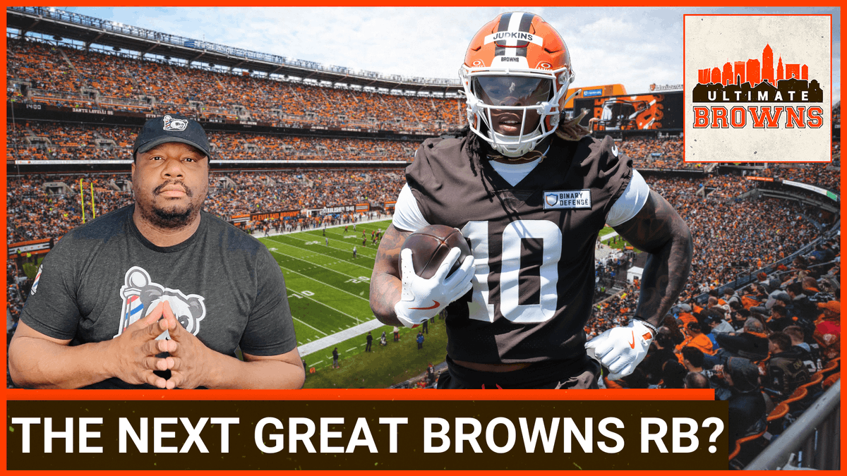 Gbush91's tweet image. Is Quinshon Judkins the Browns' Next Superstar?
WATCH NOW!
youtu.be/XQZ_RCbPYnc
#BROWNS #NFL