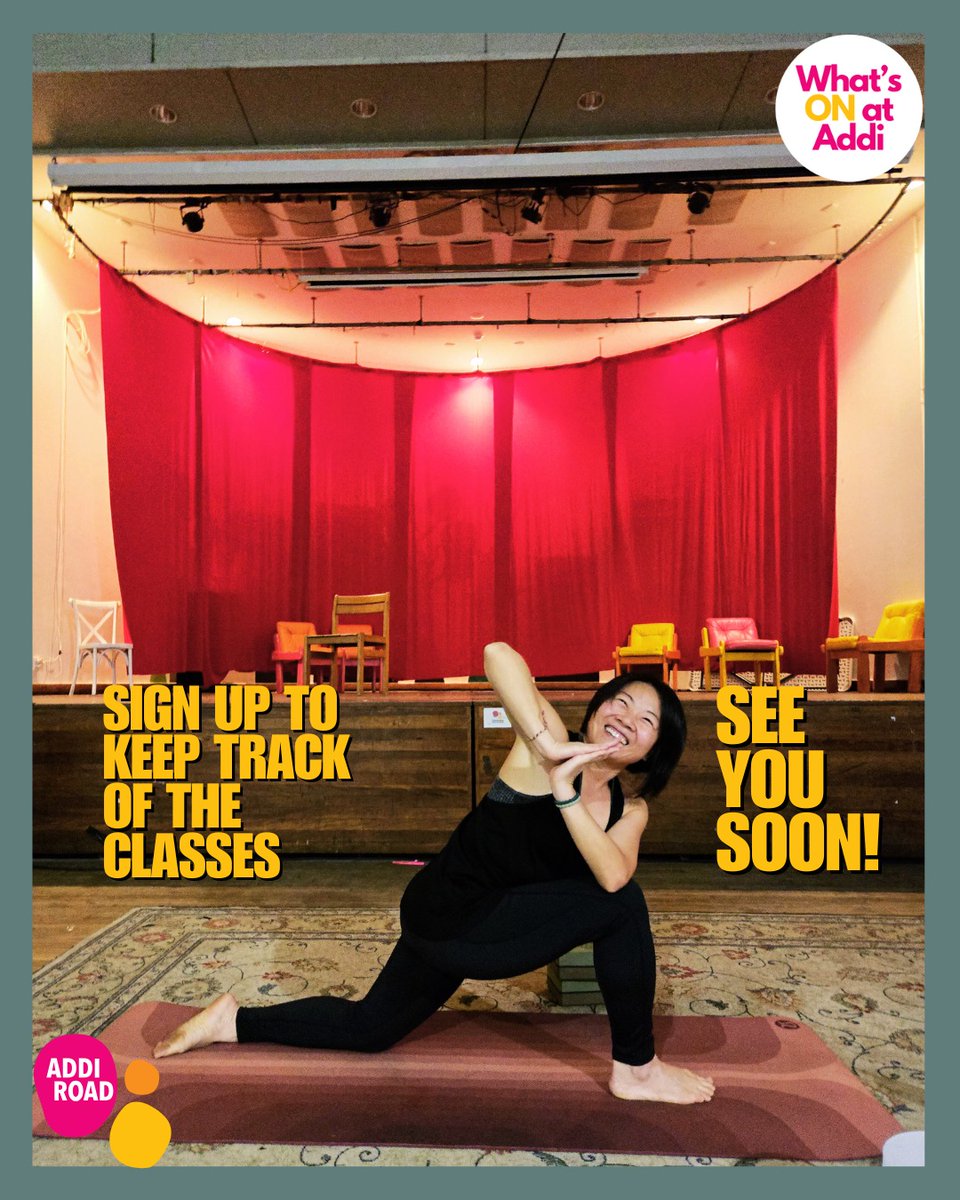 🧘‍♀️ Free Yoga with Yen is back! Class time may vary 

🗓️ Every Wednesday
⏰: From 7 PM
📍: Gumbramorra Hall, 142 Addison Road, Marrickville

Link to register: events.humanitix.com/host/yoga-with…

 #AddiRoad #YogaWithYen #CommunityYoga #InnerWest #Wellbeing #Marrickville