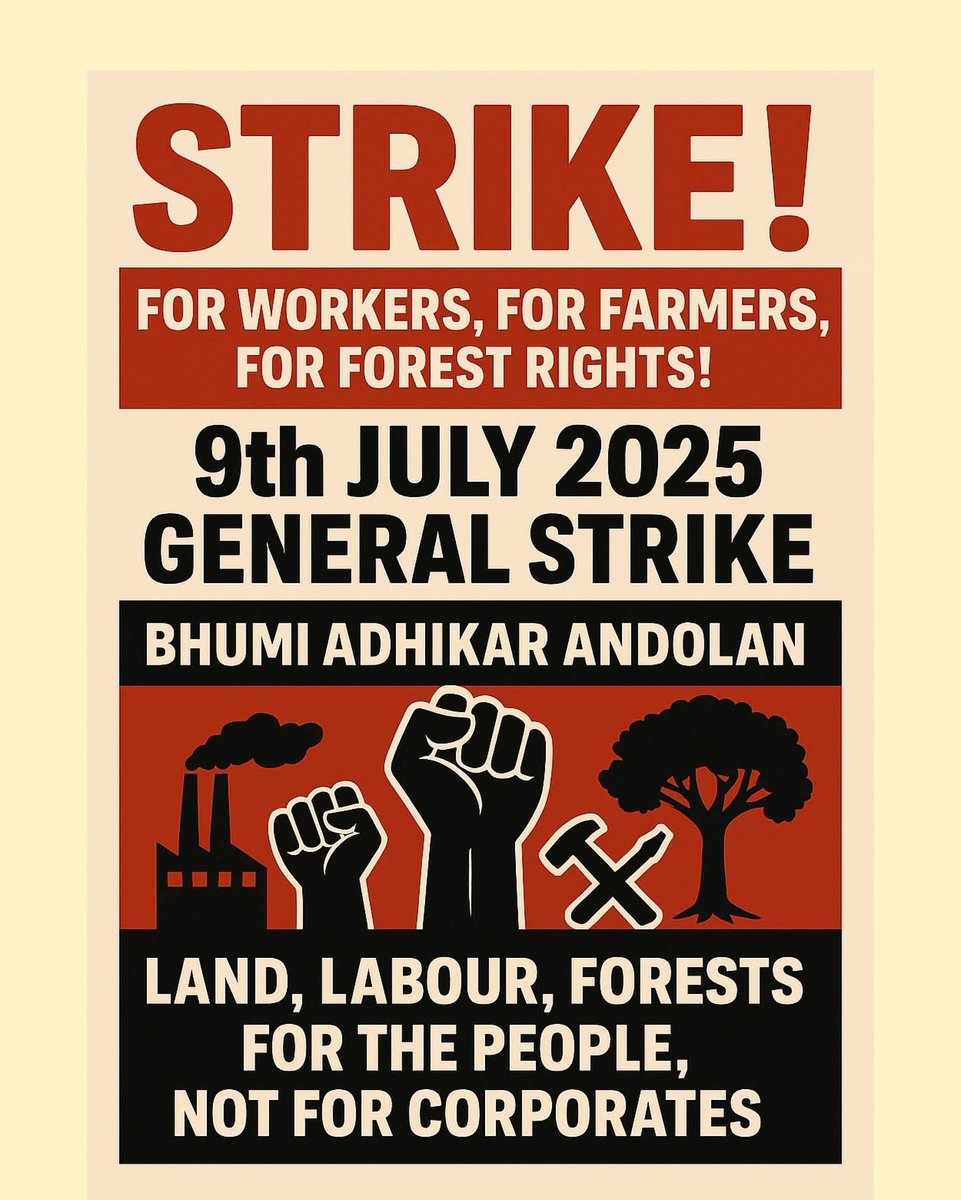 wasizeba01's tweet photo. #strike #landrights #labourrights #forestrights #inqlubzindabad #bharatbandh https://t.co/q82i1g1AvH