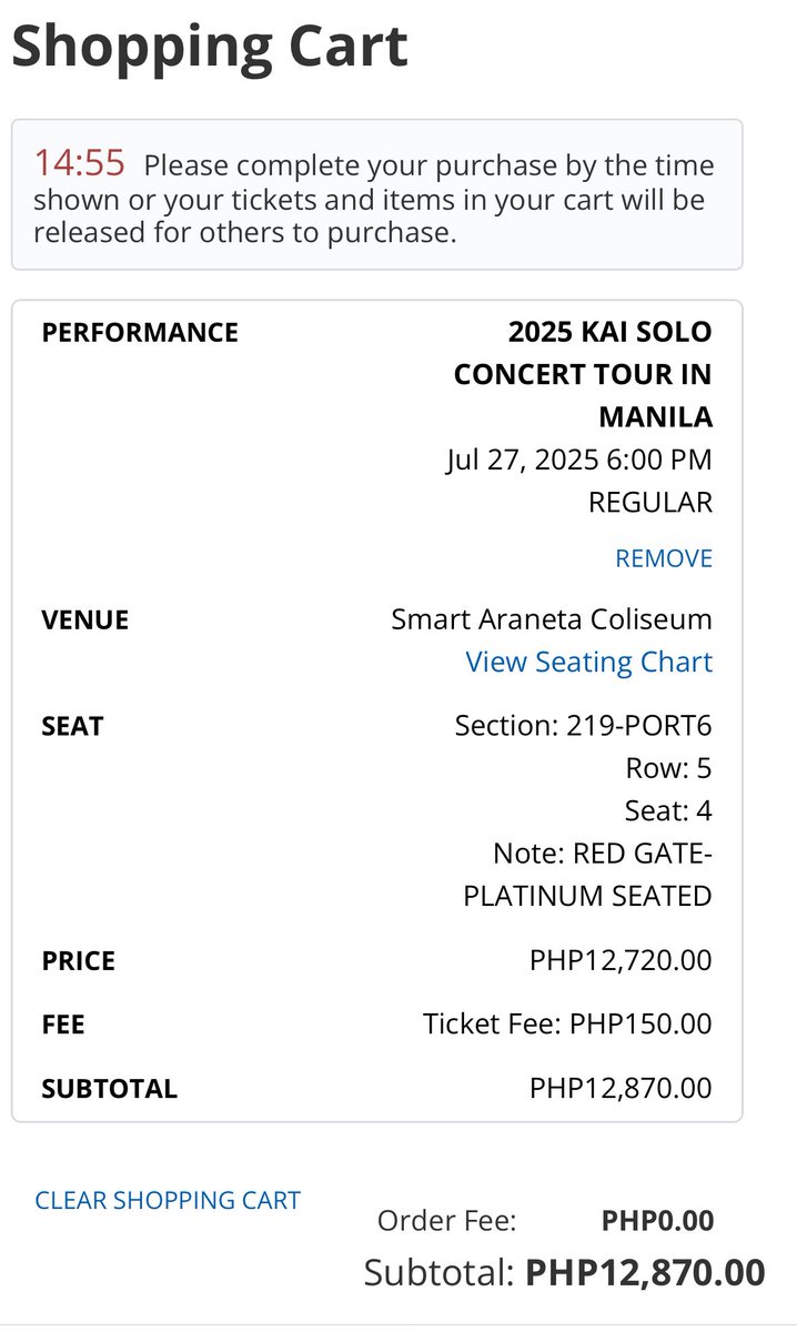 #MARIAESELLS WTS LFB KAION IN MANILA KAI KIM JONGIN INSTALLMENT HELP RT

VIP Seated Section 219 (last seat) 
₱12,870 SRP (no ticketing assistance fee included)

DOP: 50% downpayment, rembal August 15
— e-ticket upon transaction but can exchange to physical ticket + ₱50 printing