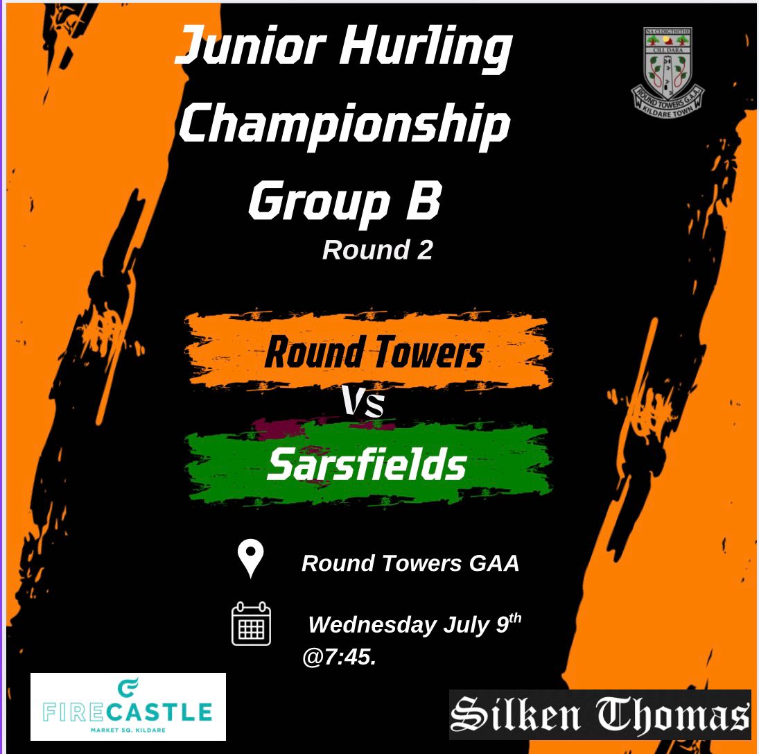 Junior Hurling Championship
Get all the latest news on the Round Towers GAA app member.clubspot.app/club/round-tow…