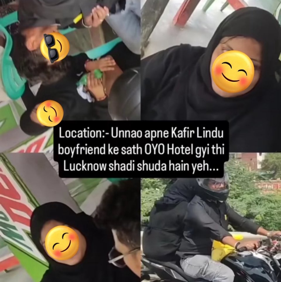 Married muslim☪️ girl with hindu🕉️boyfriend 🧡💚
#BLT #bhagwalovetrap #islam #love