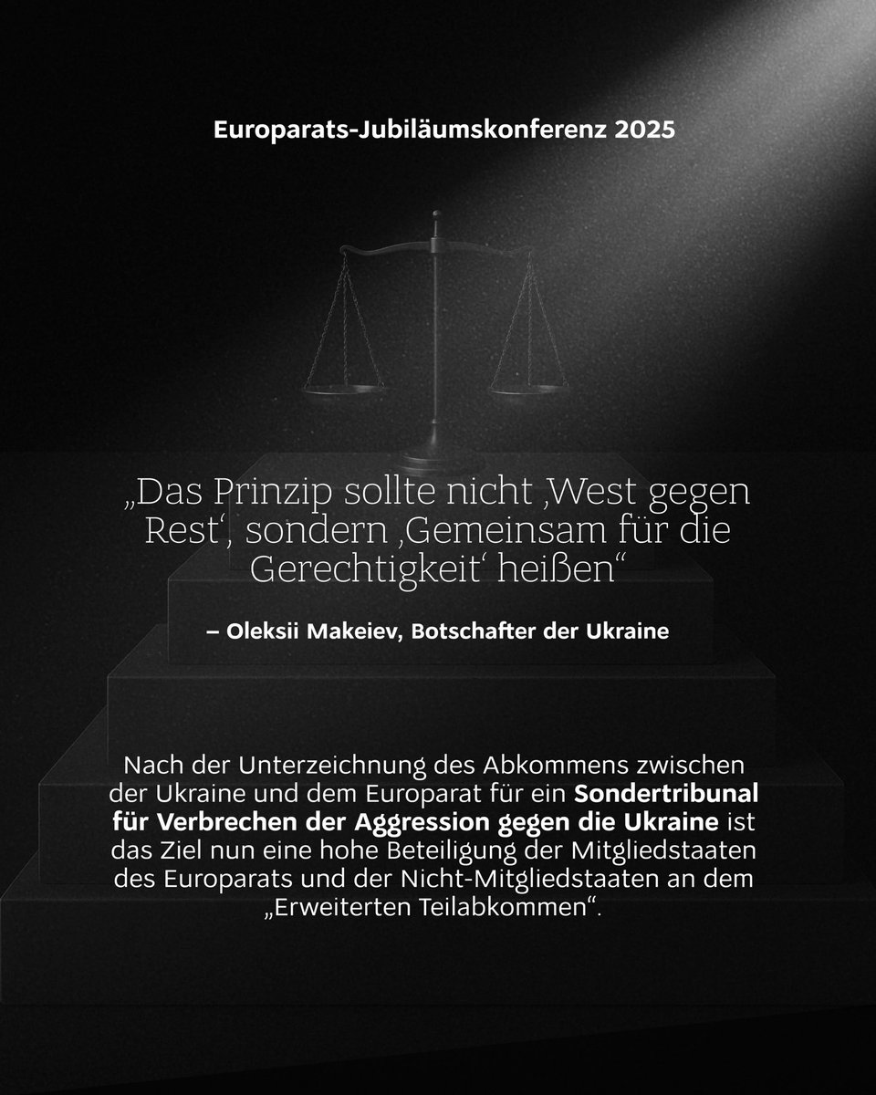 UKRinDEU's tweet image. Kriegsverbrecher müssen wissen, dass am Ende Gerechtigkeit durchgesetzt wird.
Das wird auch Russland Bescheid wissen.
Wir kümmern uns darum.