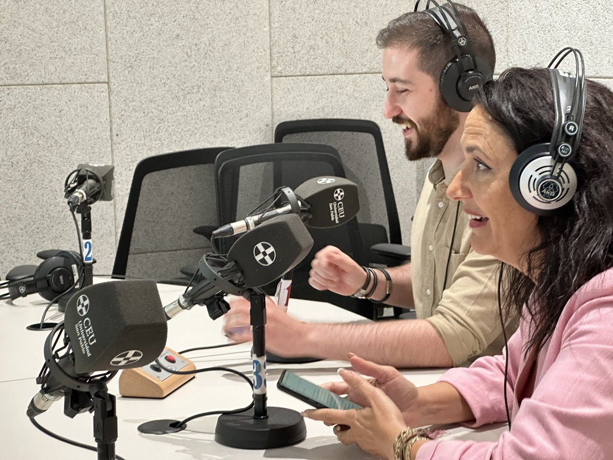 Today is the last day at the 5th TV and Radio Media Training for Researchers. Thanks to our mates and coaches for the nice and productive vibe, and to <a href="/USPCEU/">Universidad CEU San Pablo</a> for the great (and challenging 😉) opportunity <a href="/FundacionCEU/">CEU</a> <a href="/metabolomicaceu/">CEMBIO</a> #darkfert #metabolomics