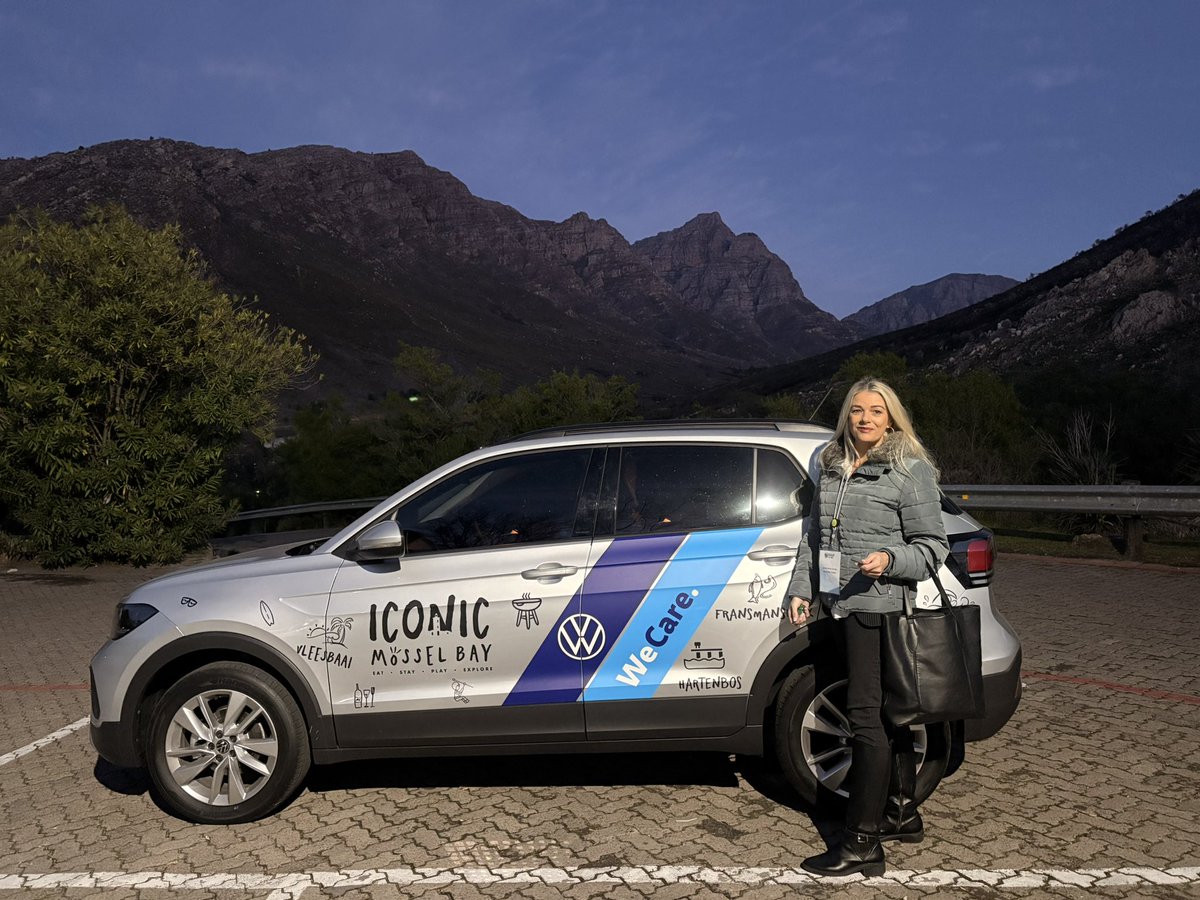 Moving with Iconic Mossel Bay in their branded Volkswagen. #travel #vw #iconicmosselbay #discoverctwc