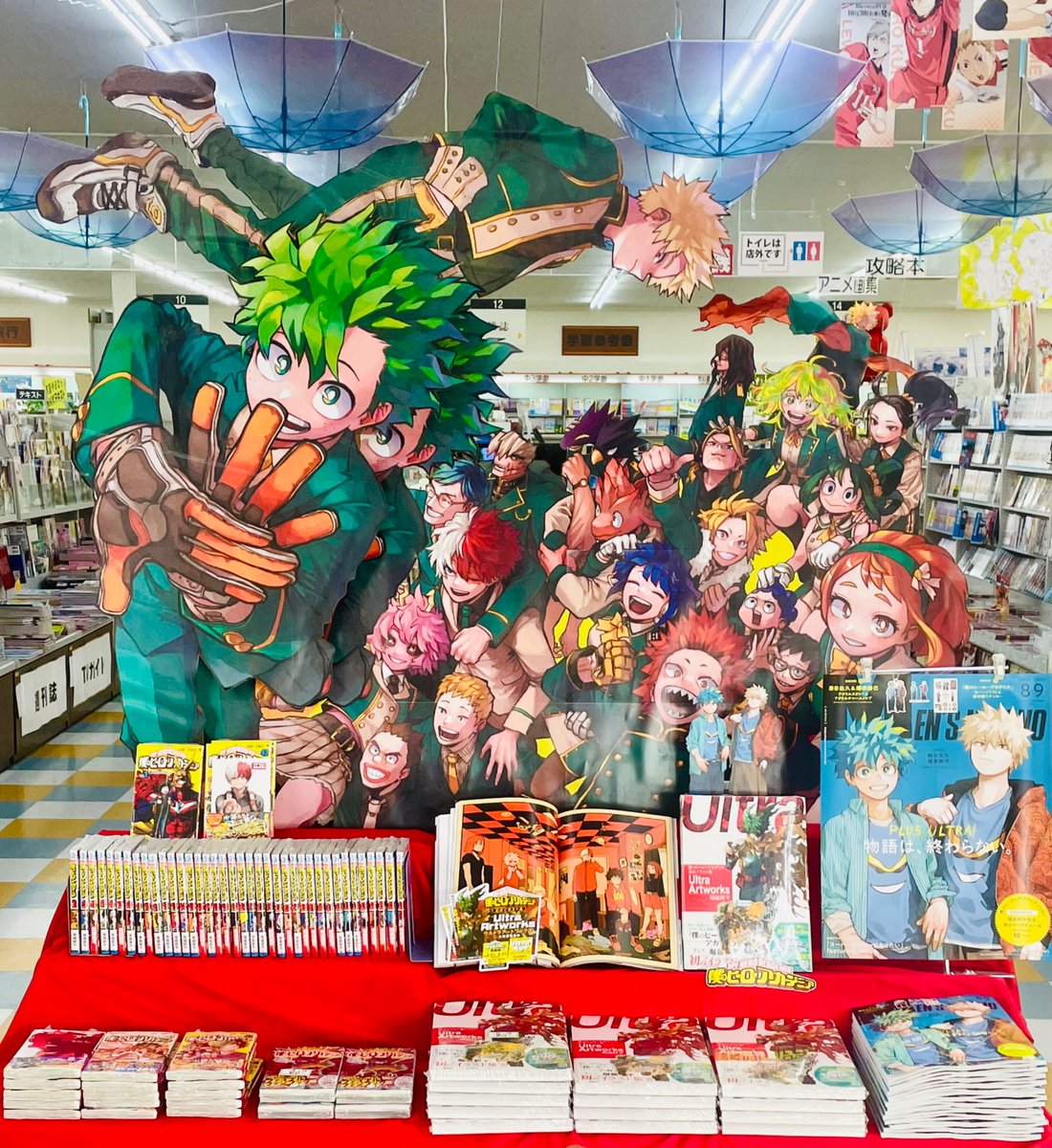 8さいの僕のお店 僕のヒーローアカデミア 堀越耕平先生描き下ろし‼️ 「メンズノンノ全