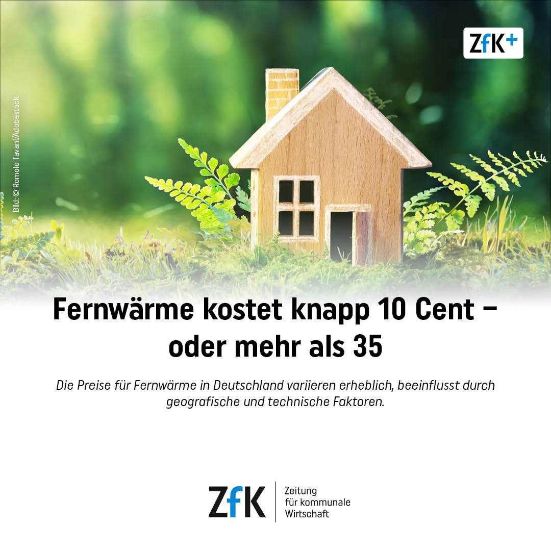 Fernwärmepreise in Deutschland schwanken stark – von unter 10 bis über 35 Cent/kWh. Gründe: Topografie, Bevölkerungsdichte und Netzzustand. Mehr dazu in Grafiken.

#Fernwärme #Energieeffizienz #Preisunterschiede #Transparenz #Energie