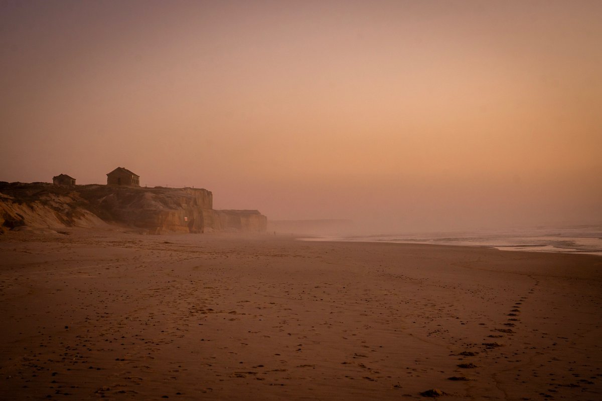 About last night...

Ocean views at sunset on the west coast of Portugal.