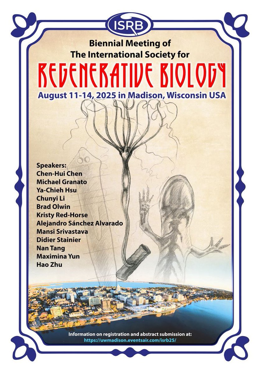 ISRBio's tweet image. Still time to register for the ISRB Biennial Meeting. Trainees can still sign up to the Pre-Conference Trainee Meeting until July 14th (morgridge.org/event/isrb-pre…)