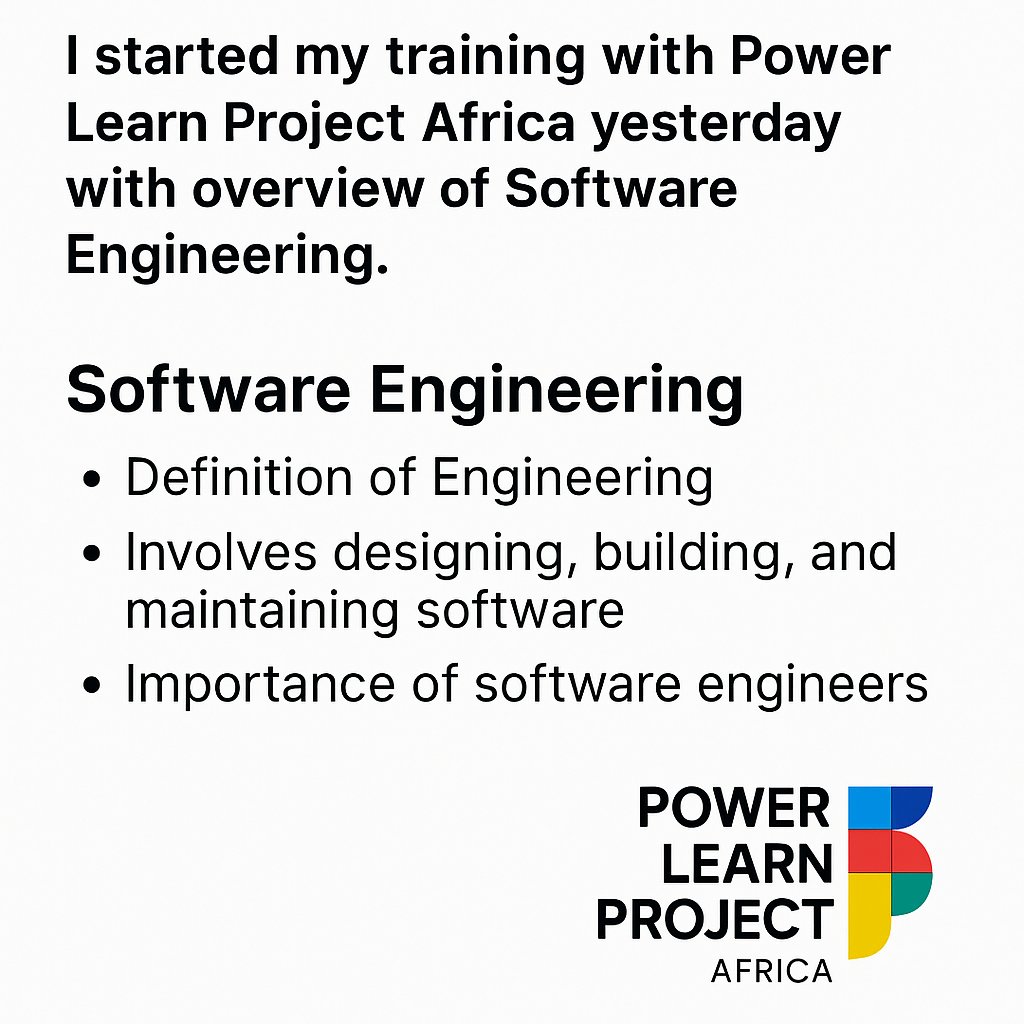 Folydis's tweet photo. #PowerLearnAfrica #SoftwareEngineering #TechForAfrica #LearningJourney #TechForChrist #WebDevelopment #TechTraining https://t.co/o15lajpFux