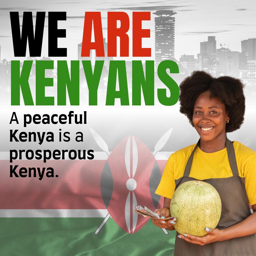 We don’t need to agree on everything.
But let us agree on one thing:
Kenya must win.
#WeAreKenyans 
Sisi Ni Wakenya