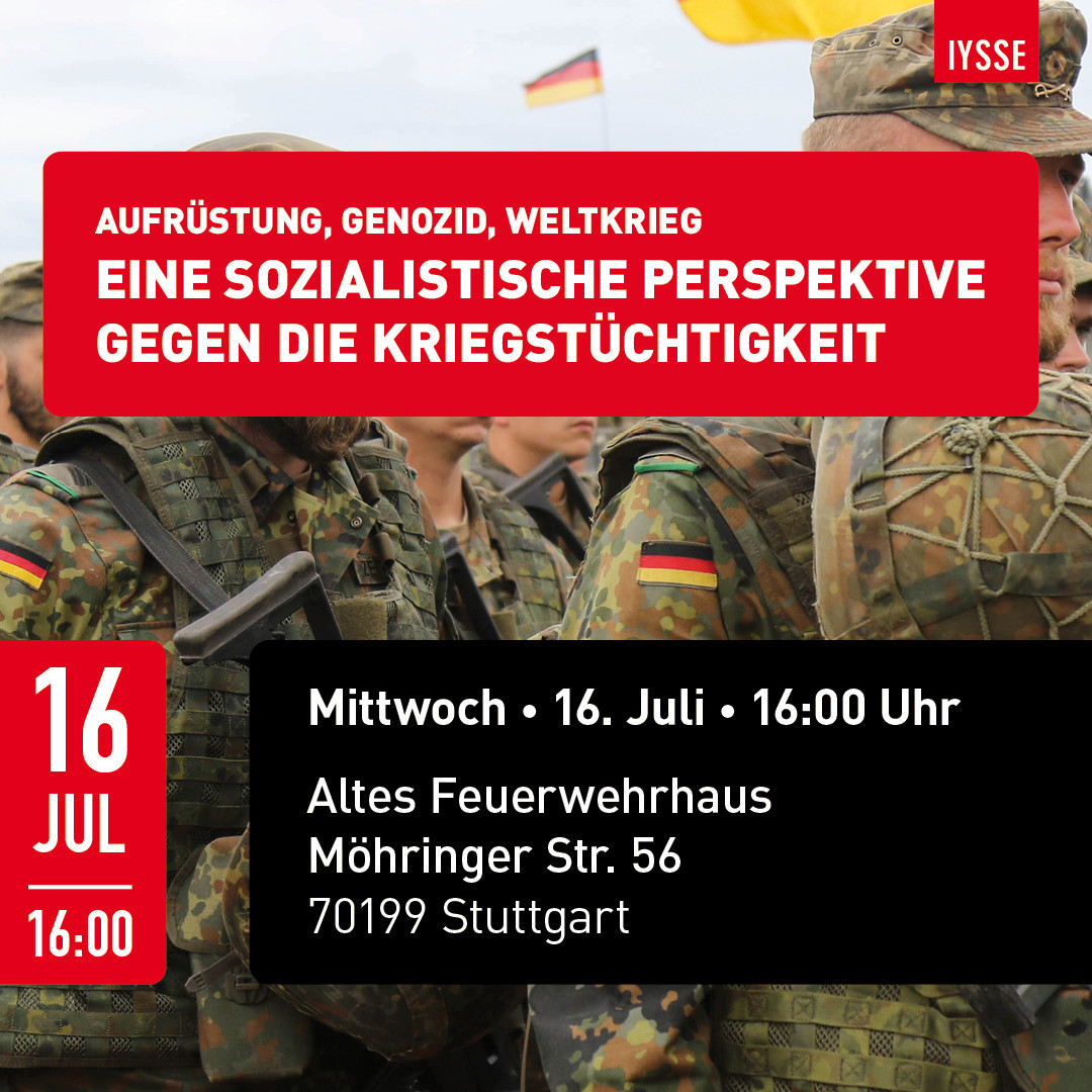 IYSSE_DE's tweet image. Das erklärte Ziel der Merz-Regierung ist es, Deutschland innerhalb von 5 Jahren aufzurüsten, um einen Krieg gegen die Atommacht Russland gewinnen zu können. Die einzige Möglichkeit, diesen Wahnsinn zu stoppen, ist eine internationale Bewegung der Arbeiter gegen den Kapitalismus.