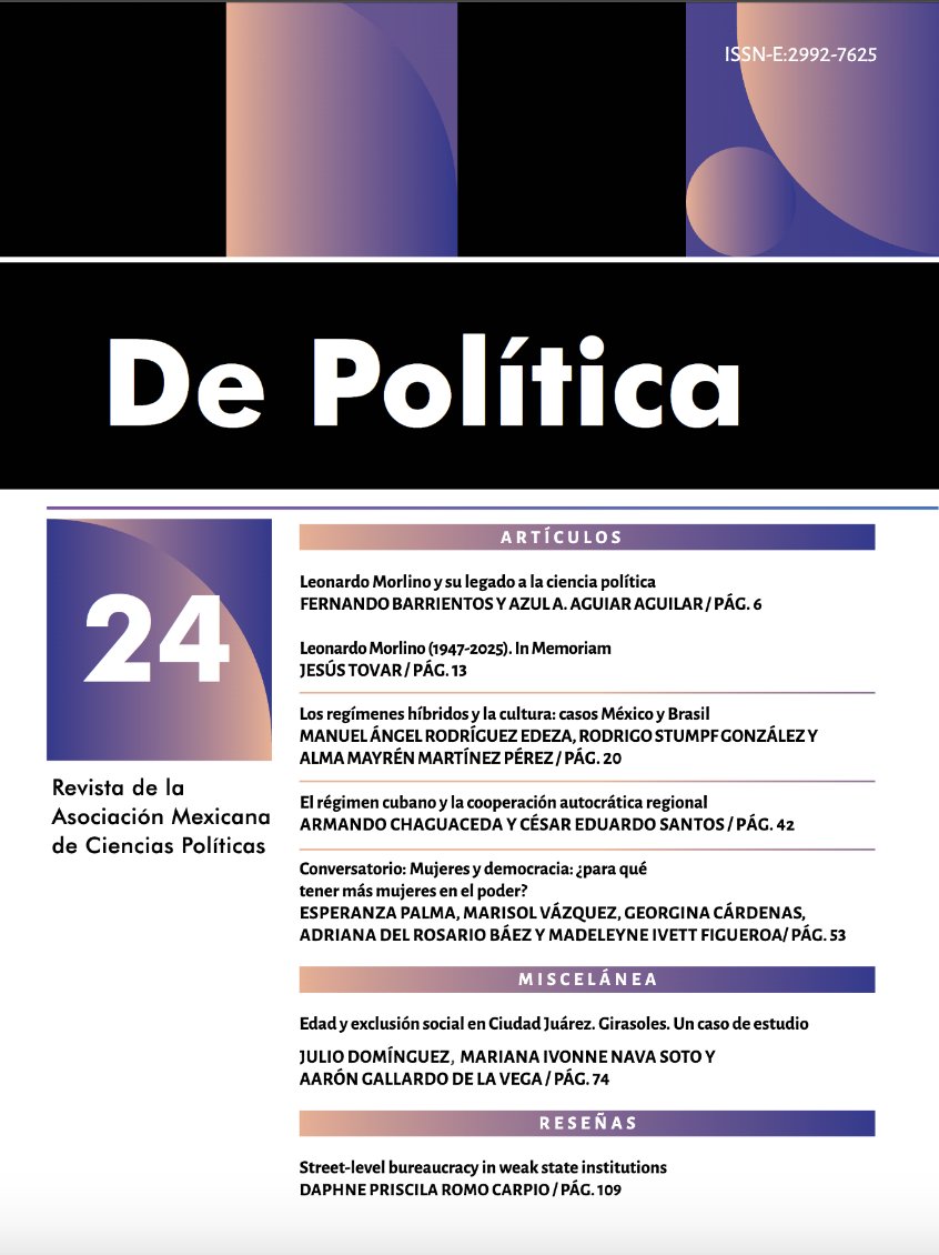 🗞️ ¡Ya puedes leer la Edición 24 de la Revista De Política! 👉 Disponible en: amecip.com/publicacion #RevistaDePolítica #SoyAMECIP