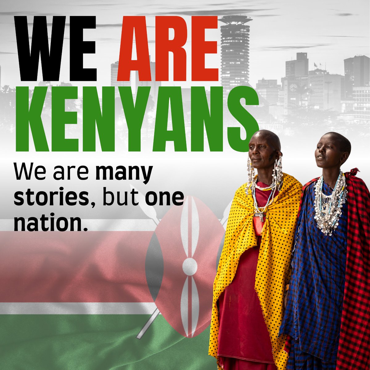 We are 47 counties with one purpose—to move forward. When we fight over tribe, we lose sight of the goal. Let’s focus on what unites us. Sisi Ni Wakenya  #WeAreKenyans